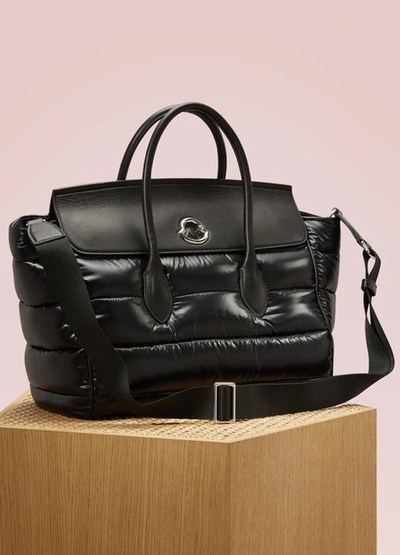 Shop Moncler Evera Handbag In Black