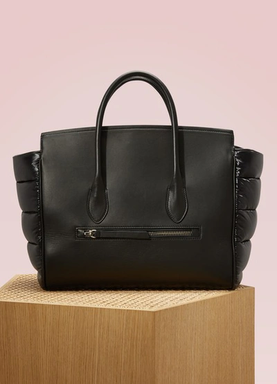 Shop Moncler Evera Handbag In Black