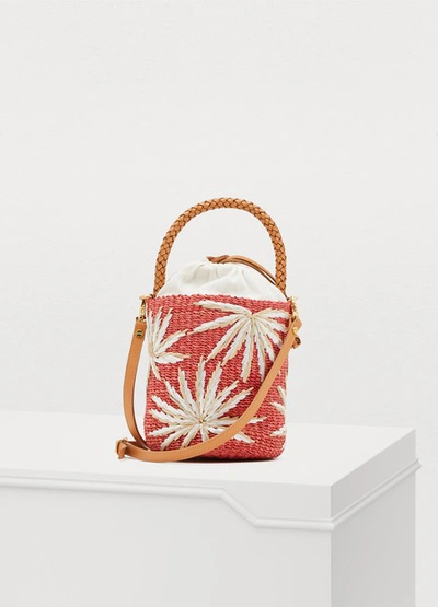 Shop Aranaz Ola Handbag In Coral