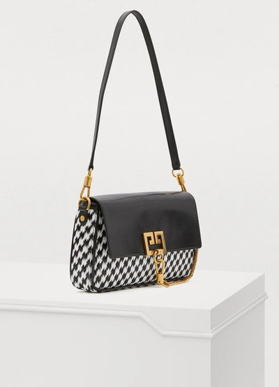 Shop Givenchy Charm Handbag In Noir/blanc