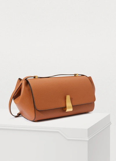 Shop Bottega Veneta Bv Angle Shoulder Bag In Wood