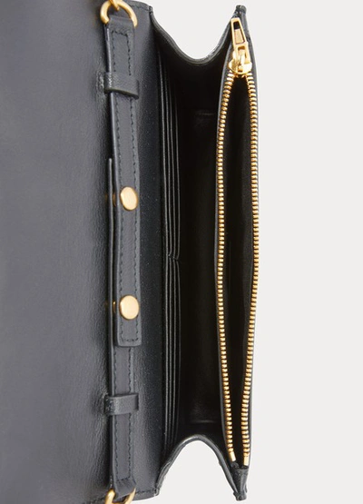 Shop Balenciaga Bb Wallet On Chain In Noir