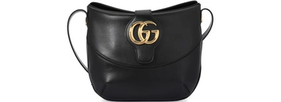 Shop Gucci Arli Shoulder Bag In Black