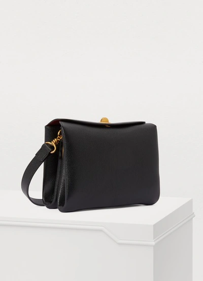 Shop Balenciaga Flap S Bag In 1000