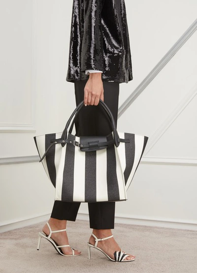 Celine Big Bag Medium In Black/White | Modesens