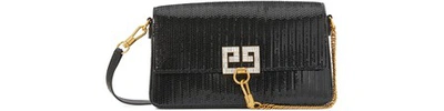 Shop Givenchy Charm Handbag In Noir
