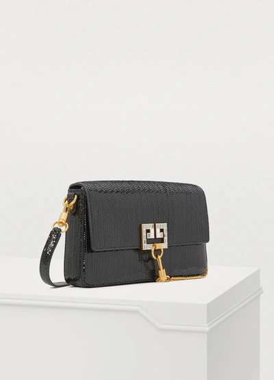 Shop Givenchy Charm Handbag In Noir