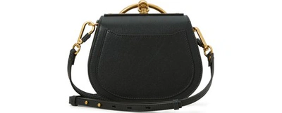 Shop Chloé Small Nile Bracelet Bag In Black