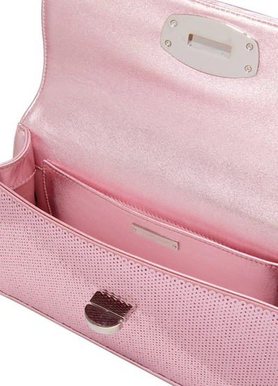 Shop Miu Miu Cleo Handbag In Pink