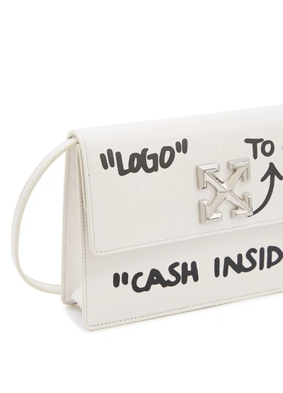 Shop Off-white Jitney 1.0 Cash Inside Clutch