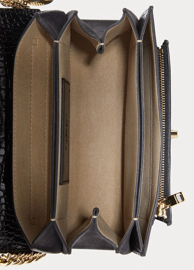 Shop Givenchy Gv3 Small Shoulder Bag In Noir