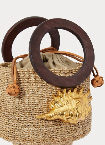 Shop Aranaz Kailei Bucket Bag In Natural