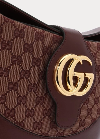 Shop Gucci Arli Shoulder Bag In Bordeaux