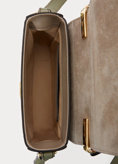 Shop Chloé C Shoulder Bag In Antique Green