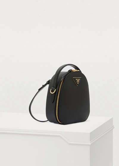 Shop Prada Odette Backpack In Black