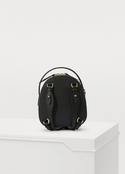 Shop Prada Odette Backpack In Black