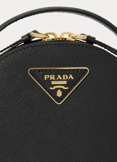 Shop Prada Odette Backpack In Black