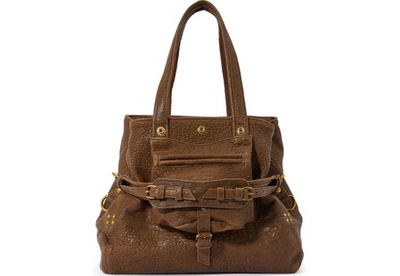 Shop Jérôme Dreyfuss Billy Medium Shoulder Bag In Bronze