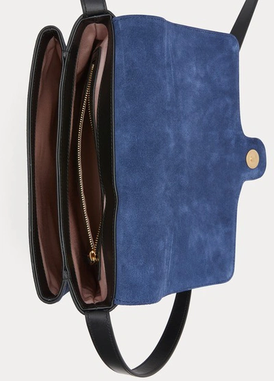 Shop Gucci Arli Shoulder Bag In Blue