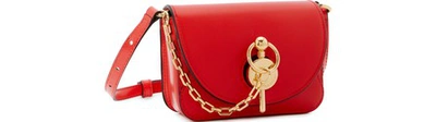 Shop Jw Anderson Nano Keyts Crossbody Bag In Scarlet