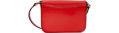 Shop Jw Anderson Nano Keyts Crossbody Bag In Scarlet