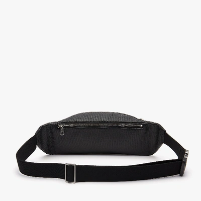 Lacoste Men's Chantaco Leather Belt Bag - One Size In Black