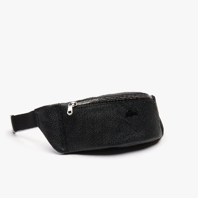 Lacoste Men's Chantaco Leather Belt Bag - One Size In Black
