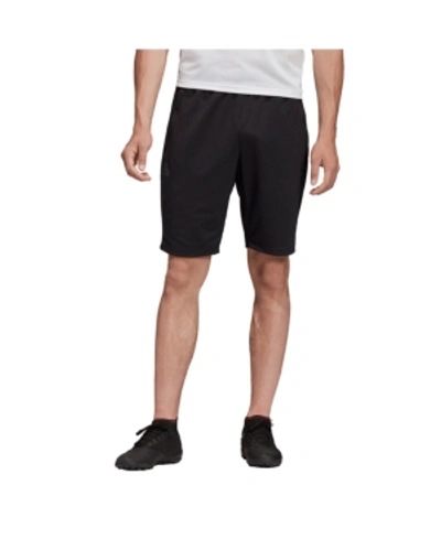 Shop Adidas Originals Men's Tango Lightweight Double Knit Soccer Shorts In Black