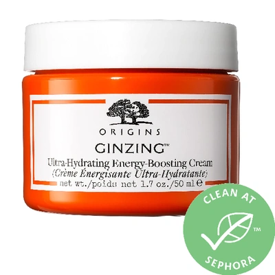 Shop Origins Ginzing Ultra-hydrating Energy-boosting Cream 1.7 oz/ 50 ml