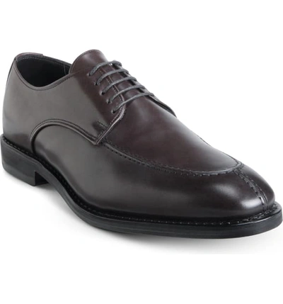 Shop Allen Edmonds Crosby Street Split Toe Derby In Carbon Leather