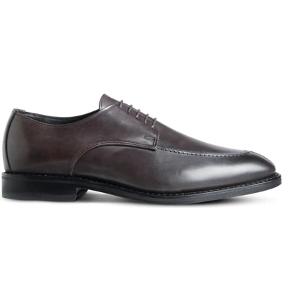 Shop Allen Edmonds Crosby Street Split Toe Derby In Carbon Leather