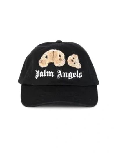 Shop Palm Angels Kill The Bear Baseball Cap In Black Brown