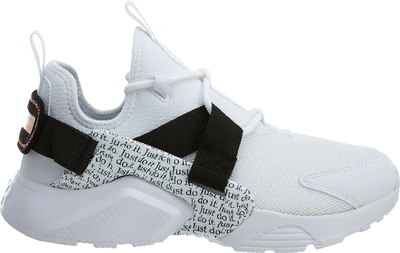 Pre-owned Nike Air Huarache City Low Just Do It Pack White (women's) In  White/white-black-total Orange | ModeSens