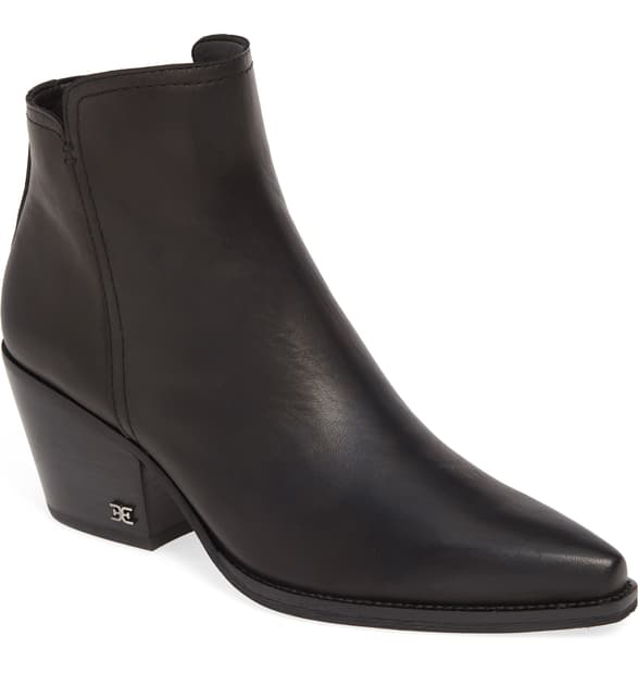 sam edelman welles bootie black