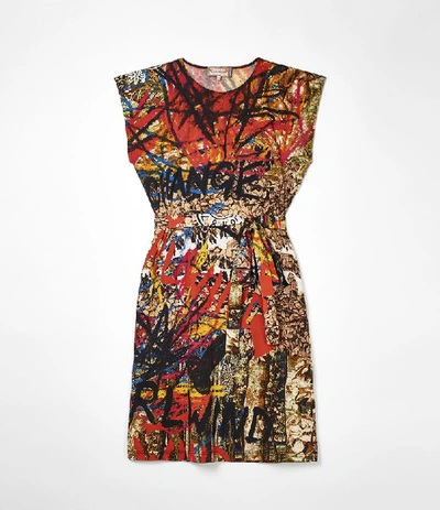 Shop Vivienne Westwood Tapestry Dress Multicoloured In Multicolor Print