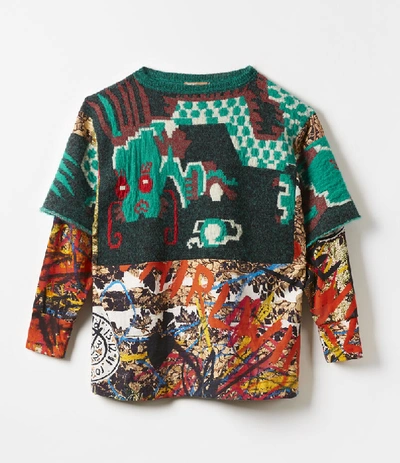 Shop Vivienne Westwood Dragon Jumper Multicoloured In Multicolored