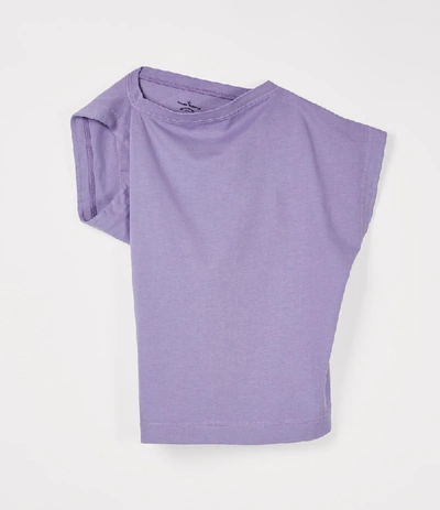 Shop Vivienne Westwood Short Sleeve Hebo Top Lilac