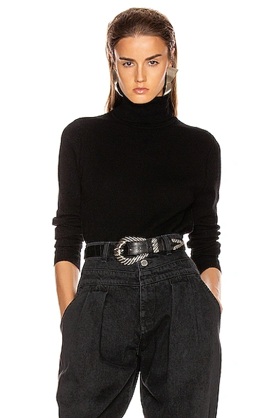Shop Equipment Delafine Turtleneck Sweater In True Black