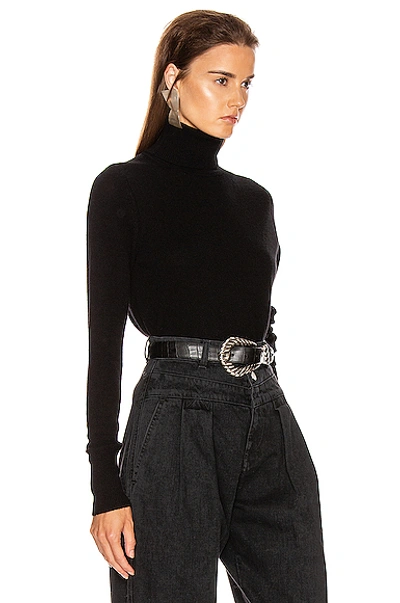 Shop Equipment Delafine Turtleneck Sweater In True Black