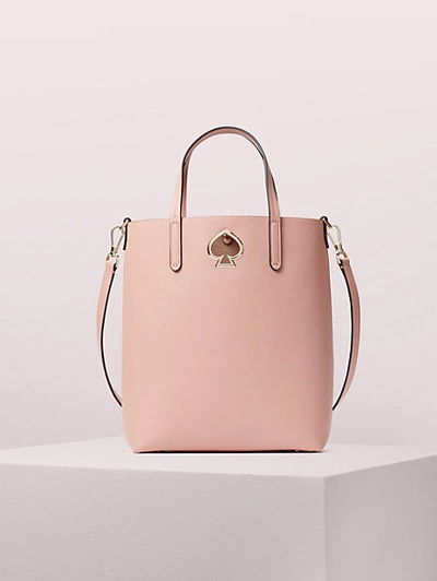 Shop Kate Spade Suzy Medium North South Crossbody Tote In Cosmetic Pink