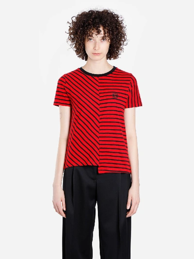 Shop Loewe T Shirts In Red