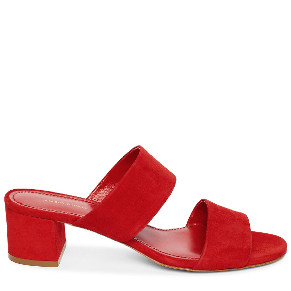 mansur gavriel double strap sandal