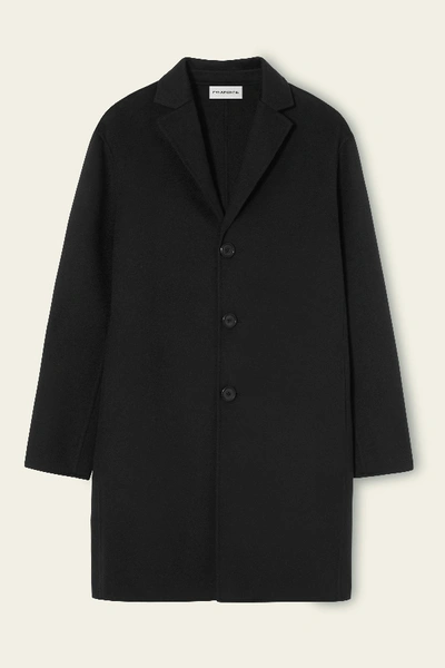 Shop Mansur Gavriel Men's Cashmere Classic Coat In Black