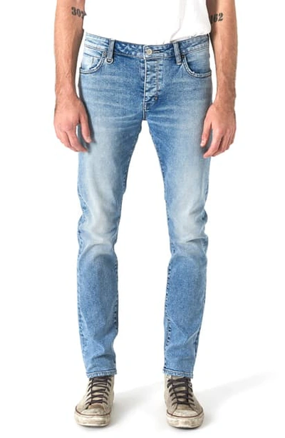 Shop Neuw Iggy Skinny Fit Jeans In Abstrakt Blue
