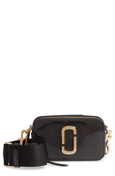 marc jacobs snapshot bag black and gold