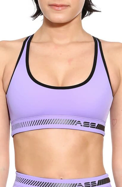 Shop Adam Selman Sport Cross Back Sports Bra In Kaboodle