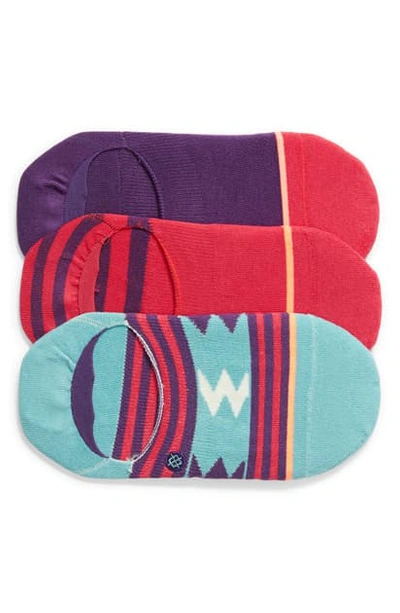 Shop Stance Crown Jewel 3-pack No-show Socks In Multi