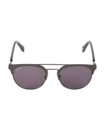 Shop Balmain 52mm Gunmetal Cateye Sunglasses