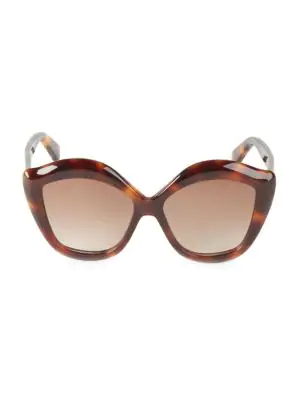 gucci 53mm square cat eye