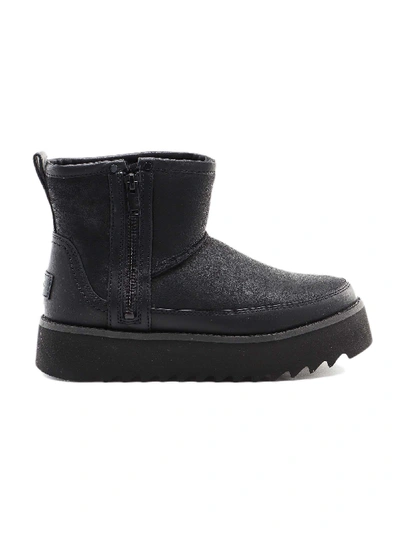 Shop Ugg Classic Rebel Biker In Black